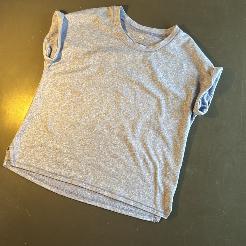 Athleta Girl Short-Sleeved Tee - Lavender Heather